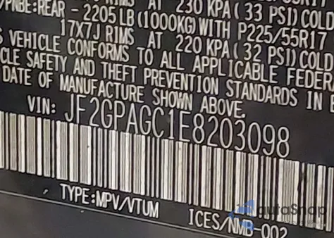 2014 Subaru Xv Crosstrek 2.0I Limited z USA, uszkodzony, nr VIN JF2GPAGC1E8203098